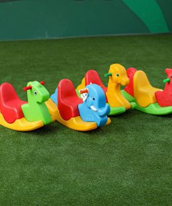 bập bênh nhựa cho bé, Bap benh nhua cho be ZK171-5 con Huu ga ngua voi