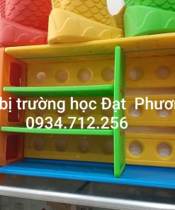 kệ để đồ chơi cho bé mầm non, kệ để đồ chơi cho bé mầm non bằng nhựa
