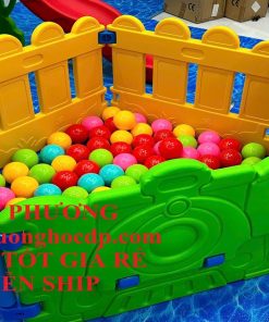 Nhà bóng mini cho bé ZK 157-2 – Đạt Phương | Quây bóng mầm non