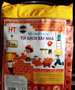 Bộ đồ chơi xếp gạch xây nhà
