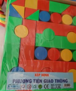 Bộ xếp hình phương tiện giao thông