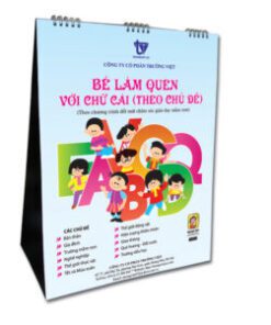 BÉ LÀM QUEN CHỮ CÁI THEO CHỦ ĐỀ