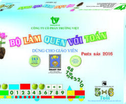 BỘ LÀM QUEN VỚI TOÁN 5 - 6 TUỔI