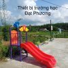 khu vui chơi trẻ 8025 – cầu trượt liên hoàn ngoài trời cho mầm non. Hình ảnh công ty Đạt Phương lắp đặt tại thành phố Đà Nẵng
