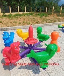 đu quay thú ngoài trời ZKC 250-2 cho khu vui chơi trẻ em