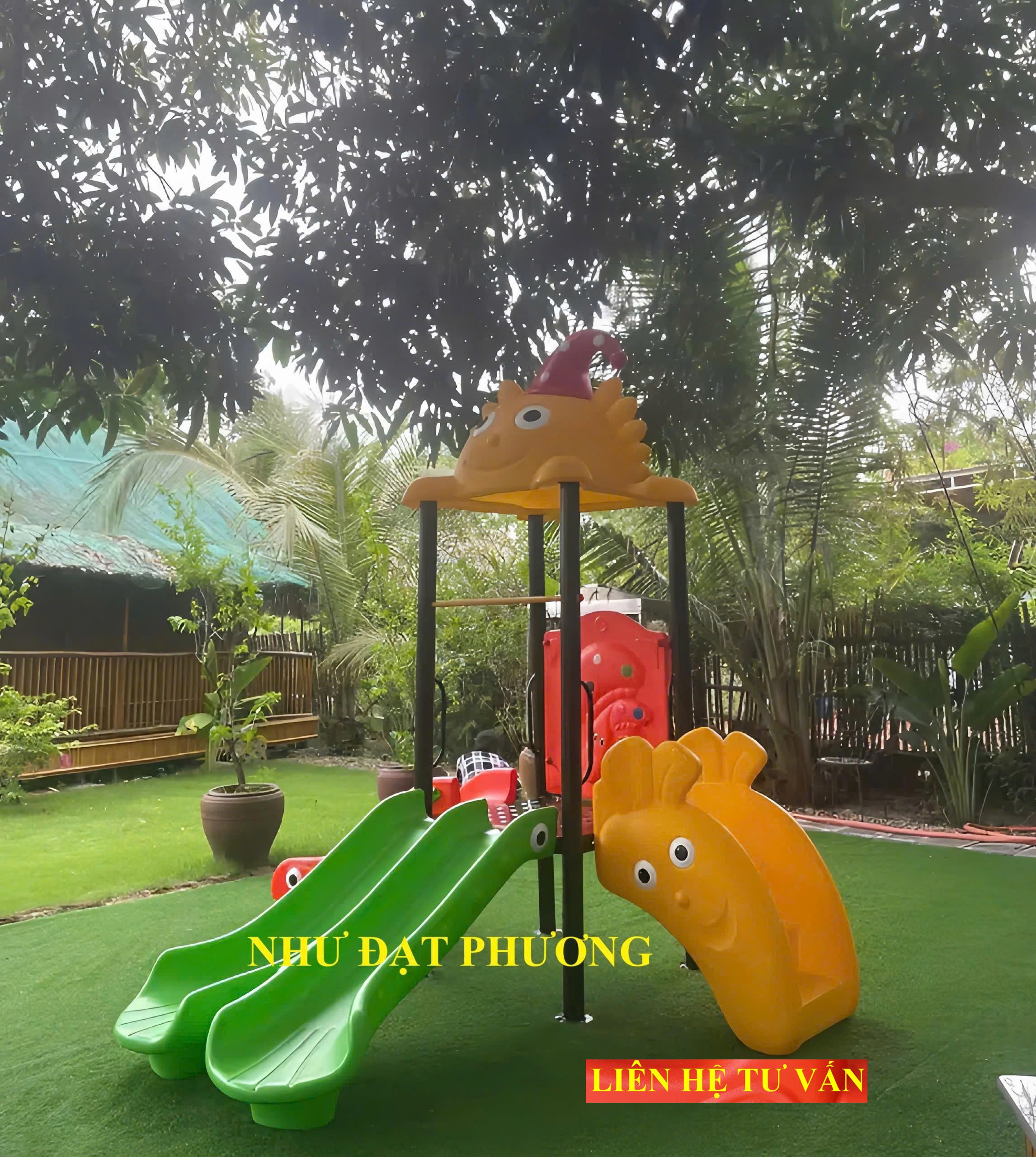 bo-lien-hoan-mat-troi-mang-don-1-mang-doi-do-chơi-tre-em-mam-non “Nhà liên hoàn cầu trượt ngoài trời Mặt Trời N4 – Đạt Phương”