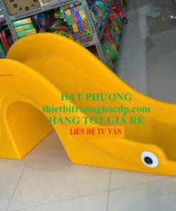 Cầu trượt nhựa đúc nguyên khối ZK 176-2