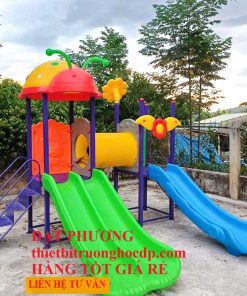 bỘ LIÊN HOÀN CON BỌ ĐỒ CHƠI NHẬP KHẨU Bộ liên hoàn cầu trượt ngoài trời