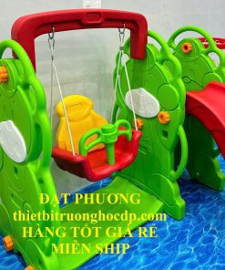 Cầu trượt xích đu trẻ em ZK 145 – thiết kế đa năng cho bé